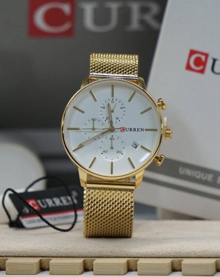 שעון CURREN יוקרתי + קופסה איכותית