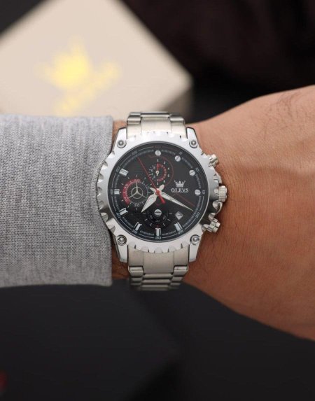 שעון OLEVS יוקרתי + קופסה איכותית