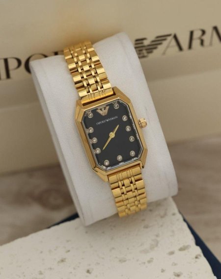 שעון Armani יוקרתי + קופסה איכותית