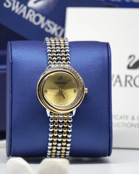שעון Swarovski יוקרתי + קופסה איכותית